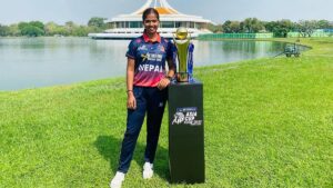 Esha Oza Leads UAE Women to Victory Against Nepal in ACC Women’s Asia Cup Rising Stars