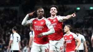 Arsenal Dominates Tottenham vs Arsenal: A 4-1 Victory in the North London Derby