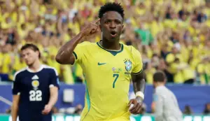 Brazil defeats Scotland in World Cup group stage match