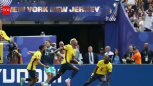 MetLife Stadium sees Ecuador take lead against Germany in World Cup match