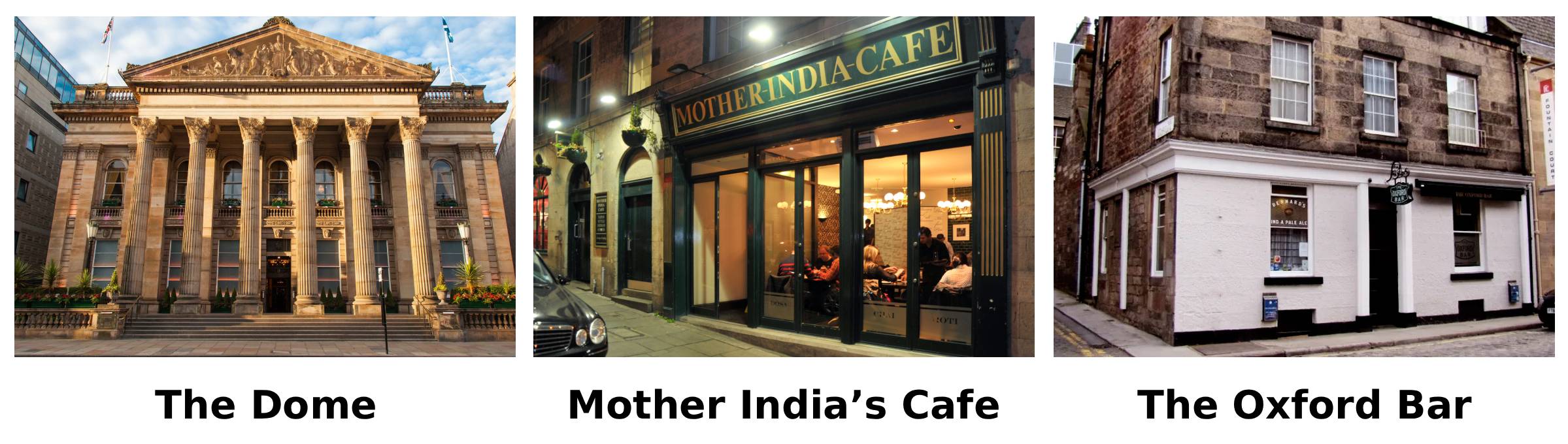 restaurants near usher hall