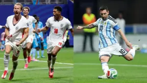 Argentina vice president calls England ‘usurping pirates’ ahead of World Cup semi-final