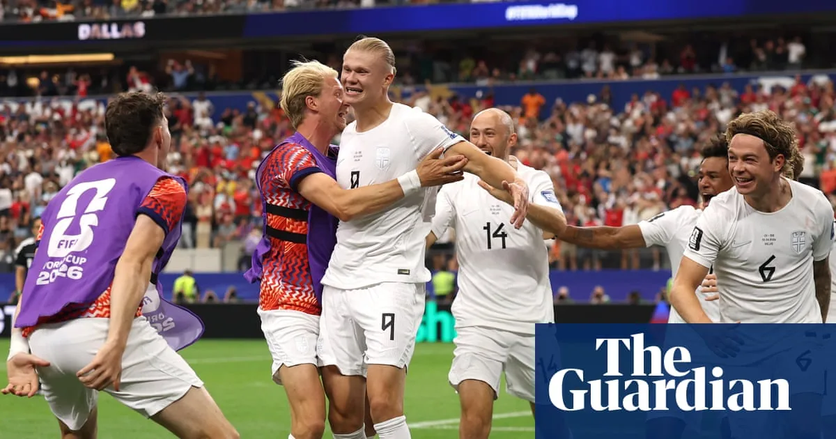 Erling Haaland fires Norway into last 16 with dramatic winner against Côte d’Ivoire