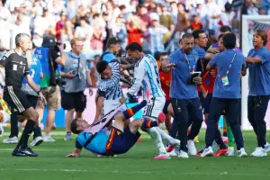 Argentina’s post-final conduct draws criticism after World Cup defeat to Spain