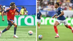 Spain reaches World Cup final, extending Yamal’s unbeaten knockout record against Mbappé
