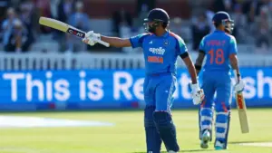 Lord’s century from Rohit Sharma keeps India in contention but England win series