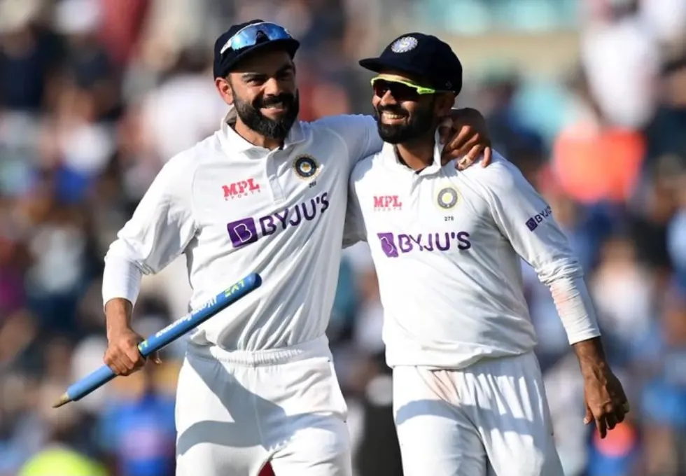Virat Kohli and Ajinkya Rahane